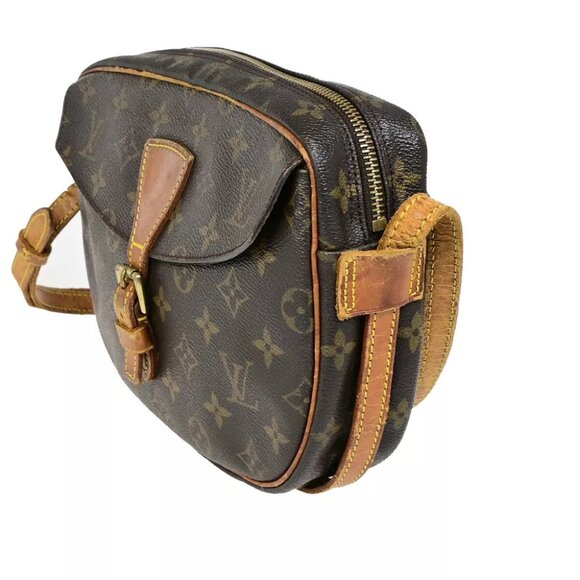LOUIS VUITTON Jeune Fille MM Shoulder Bag Monogram Leather Brown M51226 61YF143 - Picture 2 of 14